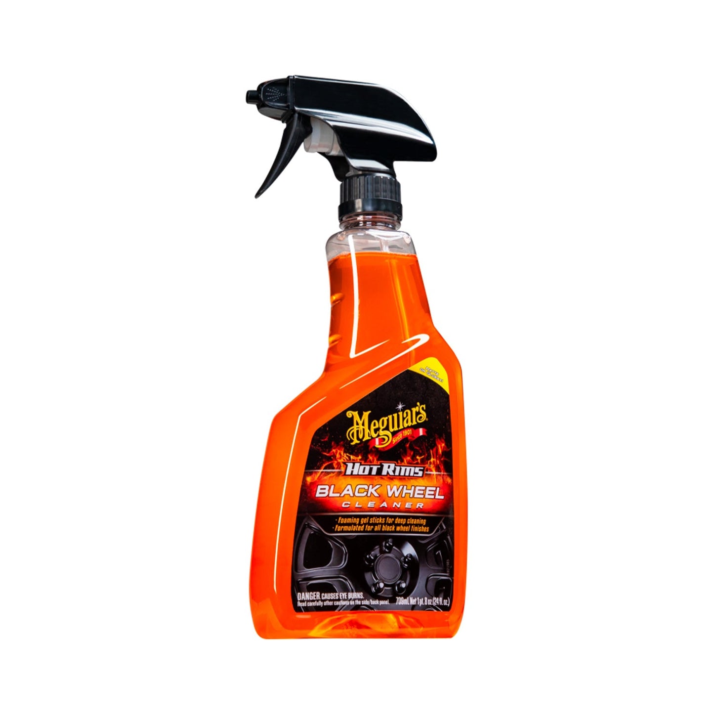 Meguiar's Hot Rims Pulitore Per Cerchi con Finitura Nera 709ML