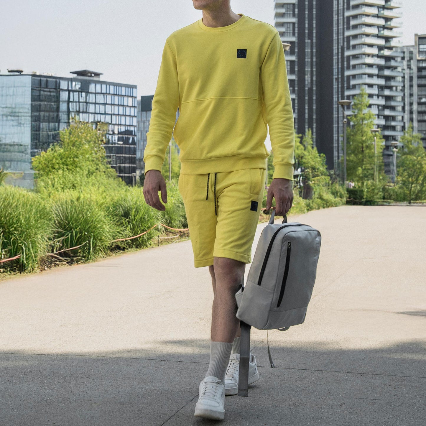Momodesign Zaino Sportivo Gear in nylon grigio