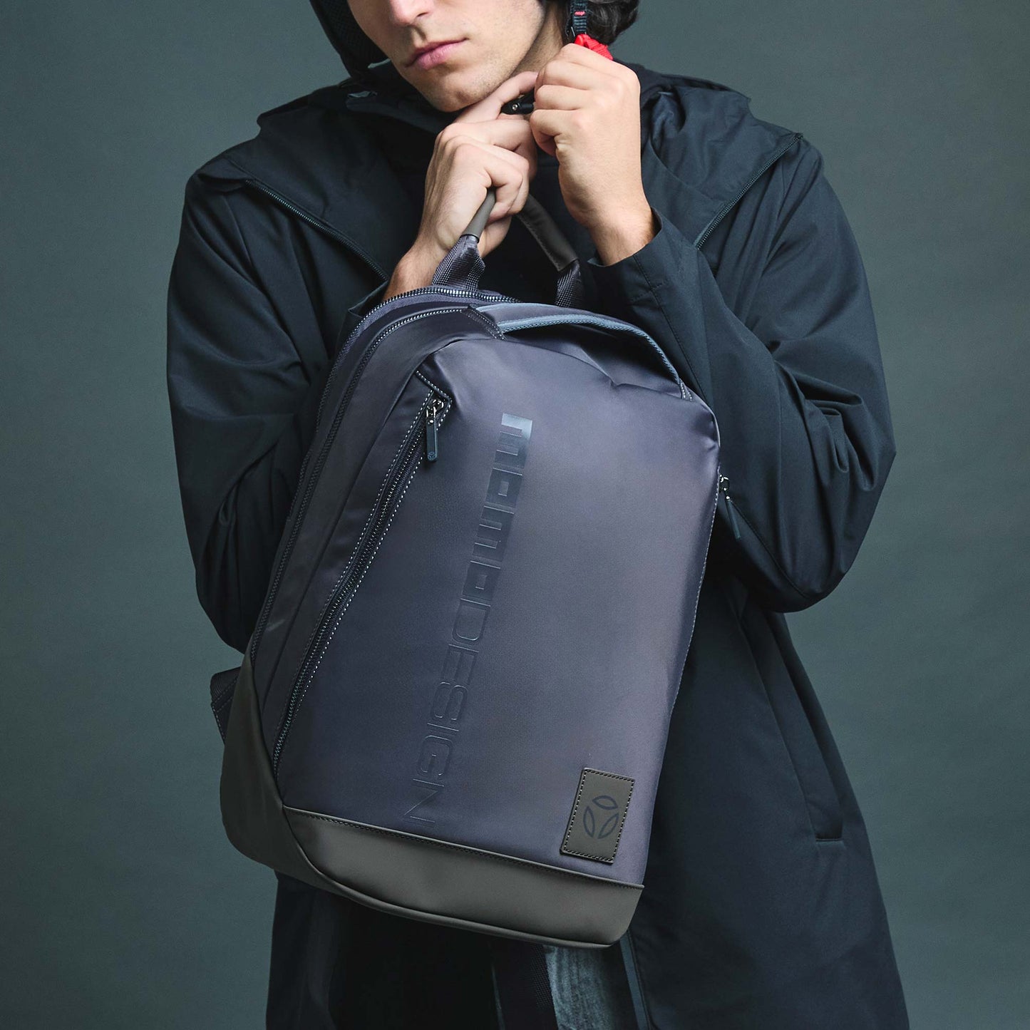Momodesign zaino sportivo Ovo plus grande in nylon blu