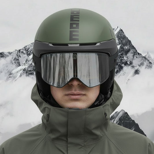 Momodesign casco sci mips verde militare / nero