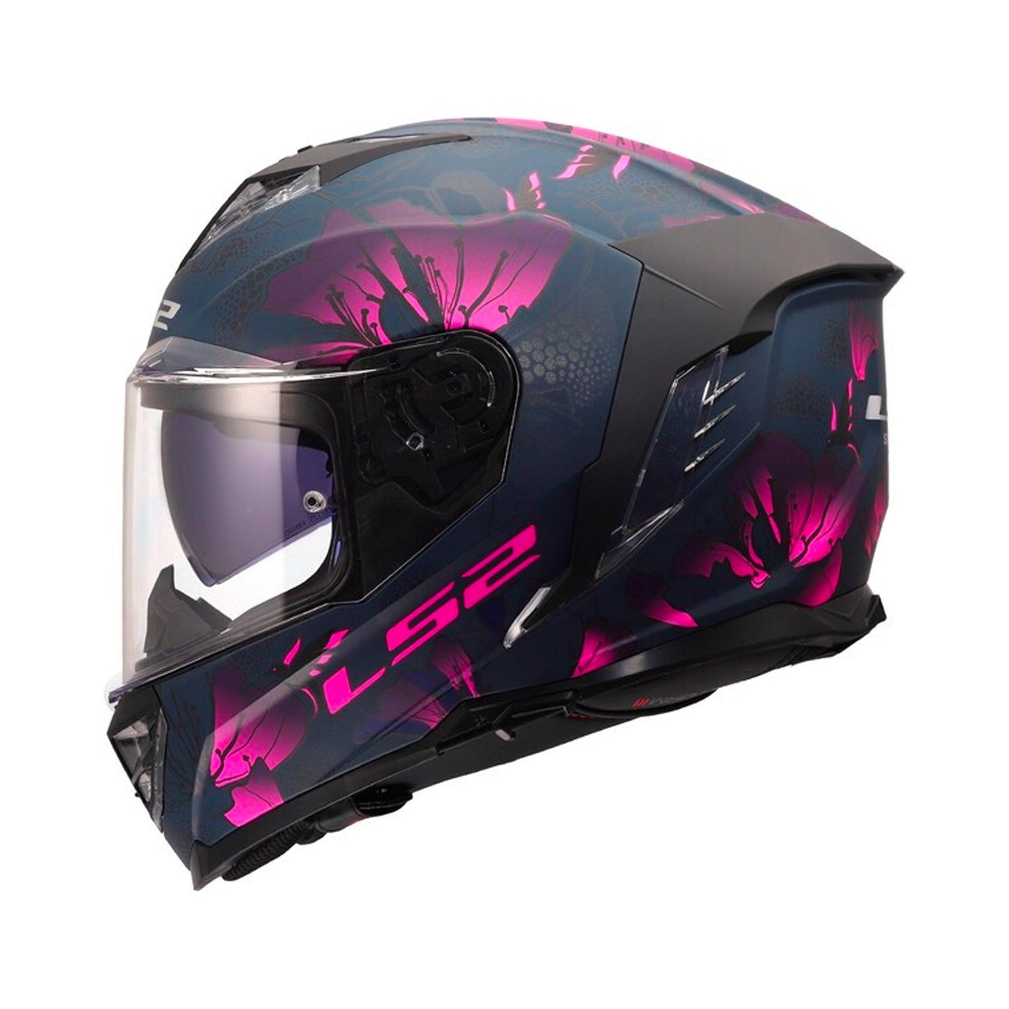 LS2 Storm III Helmet Burst Pink/Black Matt