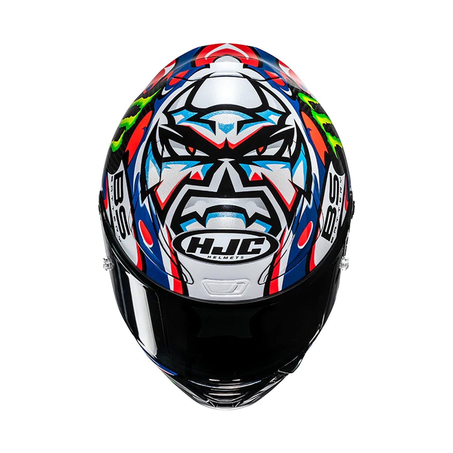 HJC Rpha1 V2 Carbon Helmet Quartararo Le Mans 3 MC21