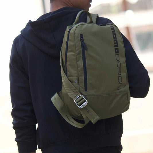 Momodesign Zaino Sportivo Gear Verde Militare / Nero