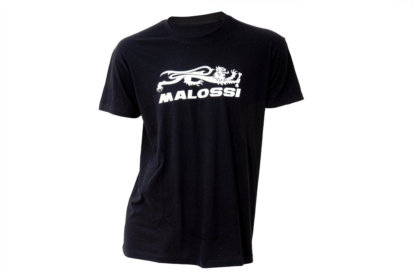 Maglietta MALOSSI T-Shirt nera con logo e leone Malossi