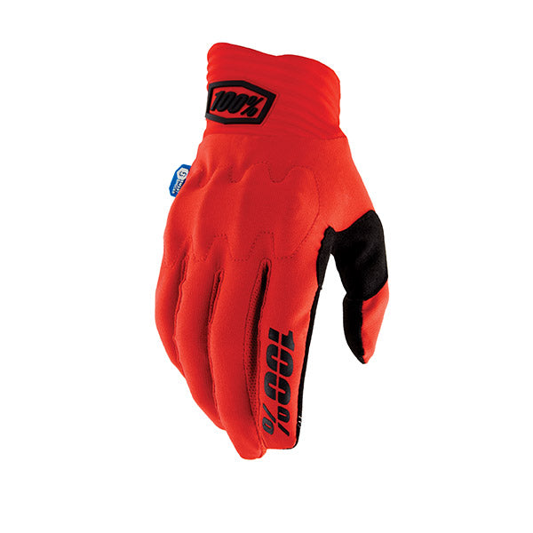GUANTI 100% COGNITO SMART SHOCK RED (M)