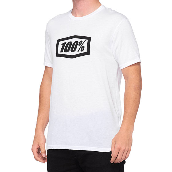 T-SHIRT 100% ESSENTIAL WHITE (TAGLIA S)