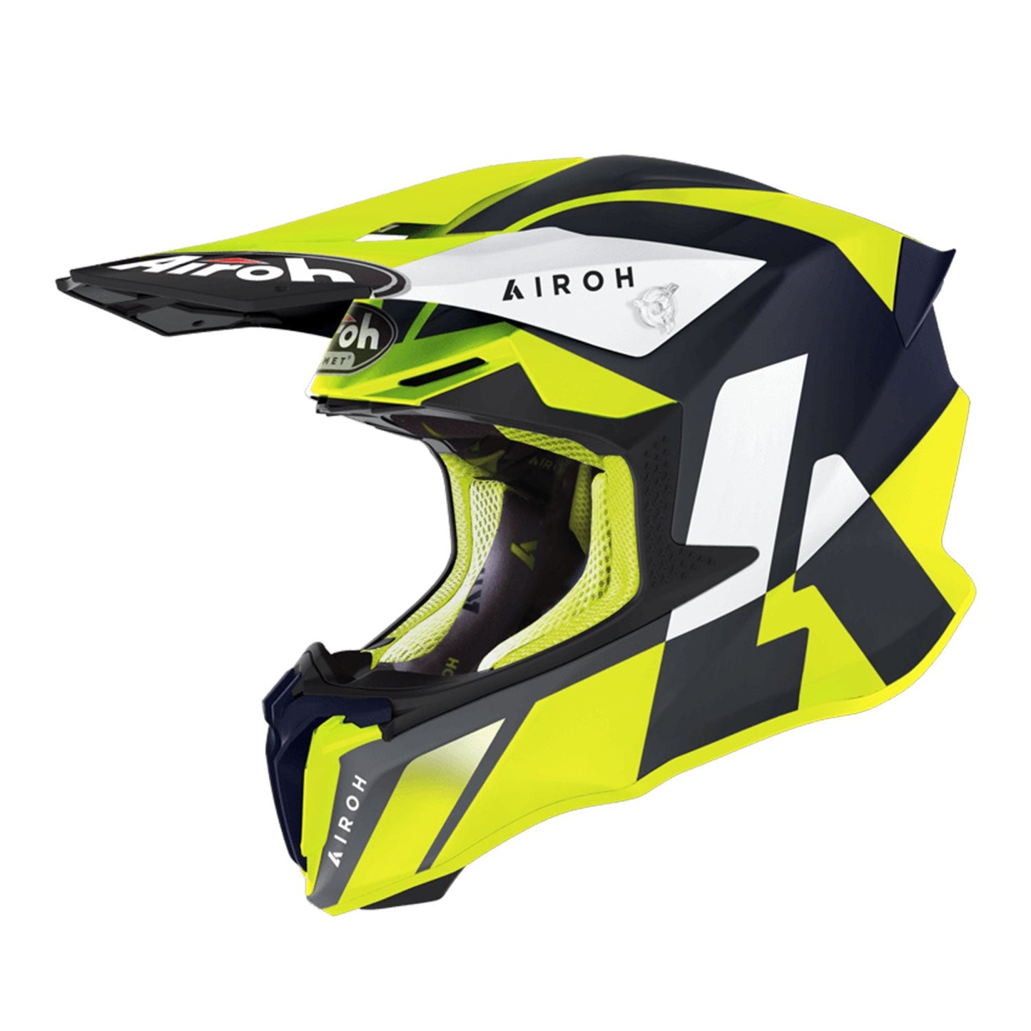 Airoh Twist 2.0 Lift Yellow/ Blue Matt