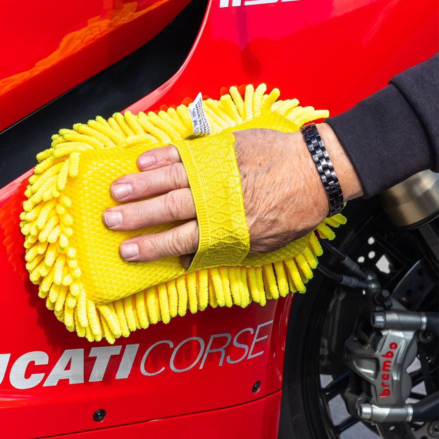 Riderr Spugna in Microfibra Yellow