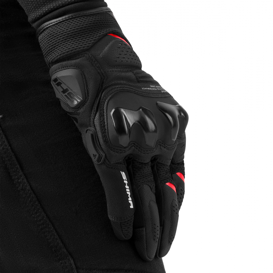 SHIMA SPARK 3.0 GUANTI DE UOMO NERO/ROSSO