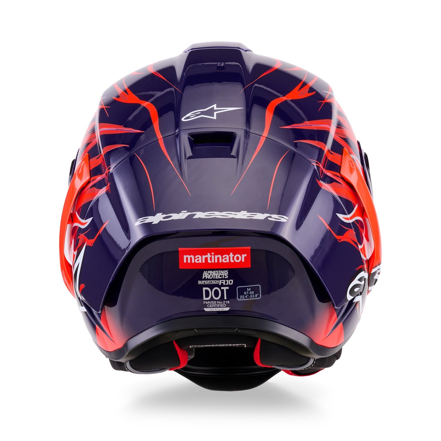 Alpinestars Supertech R10 Helmet Martinator Flyte Gloss