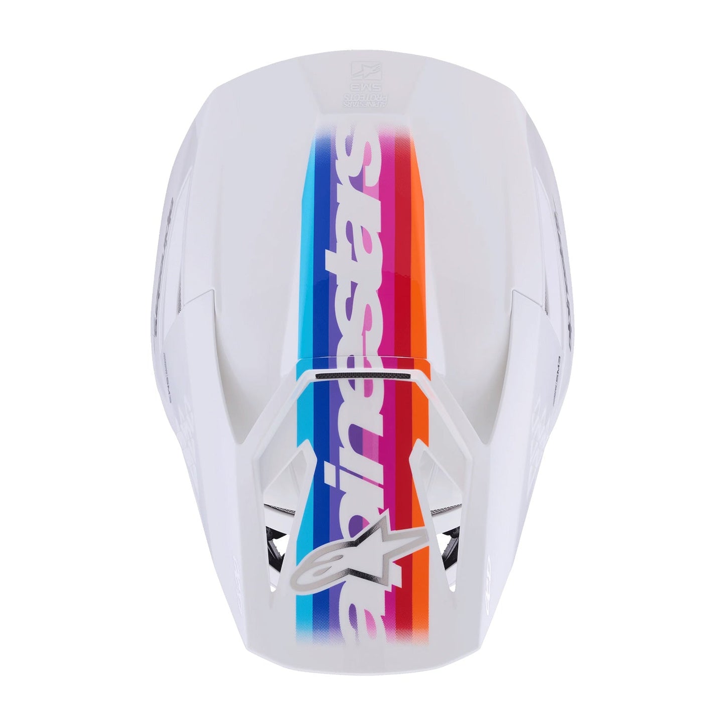 Alpinestars SM3 Force OCD Helmet ECE06 White Gloss