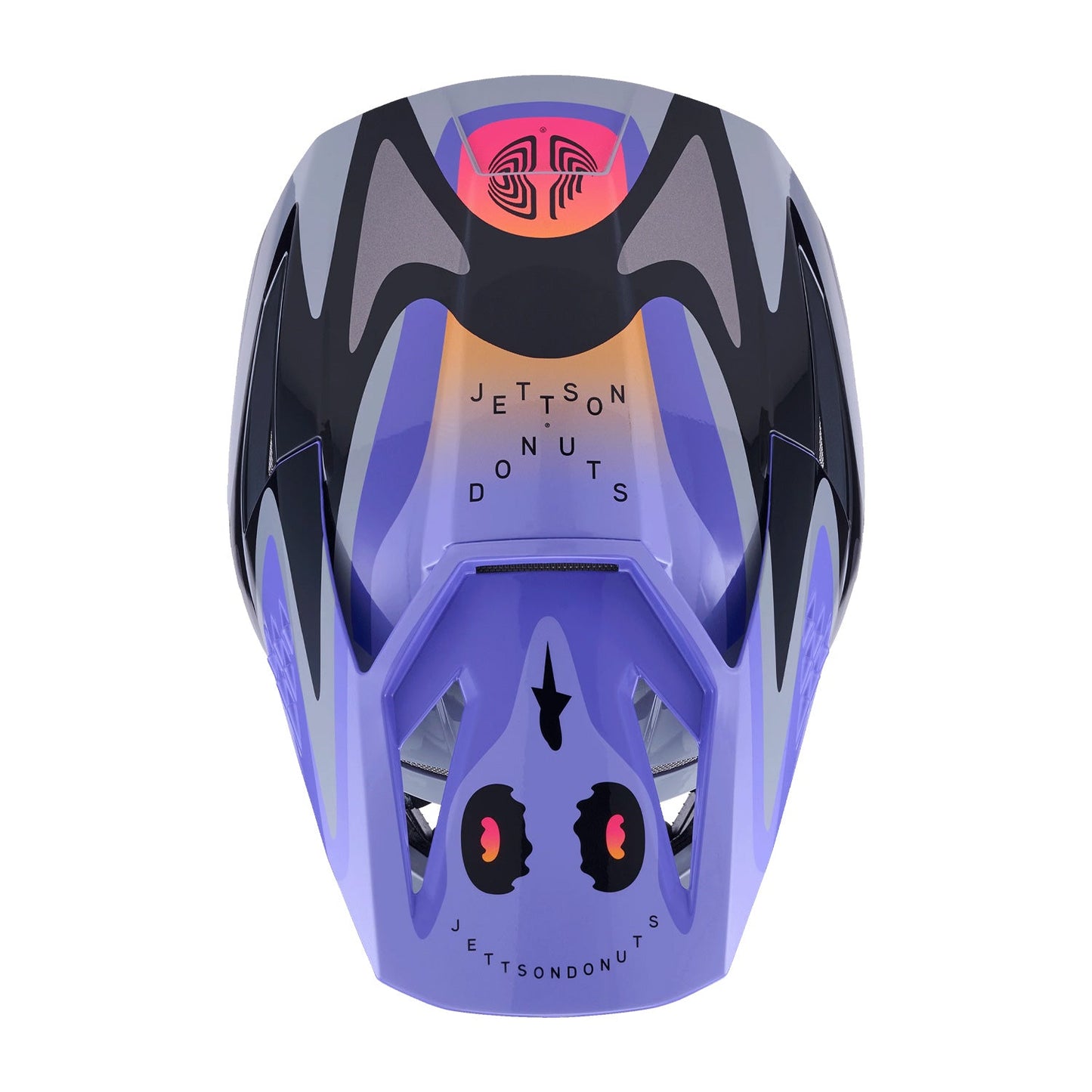 Alpinestars SM3 Jettson Helmet ECE06 Gray/Purple/Black Gloss