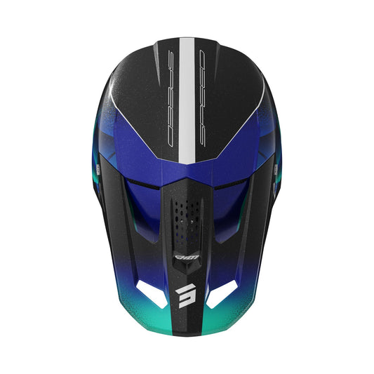 Shot Speed Kid Helmet Olymp Blue Pearly