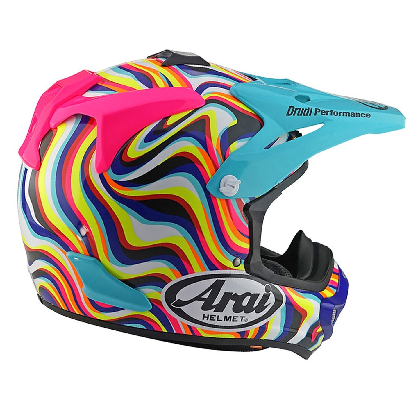 Arai MX-V Evo Helmet Stream Pink