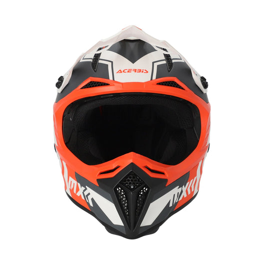 Acerbis Profile 5 Helmet White/ Orange