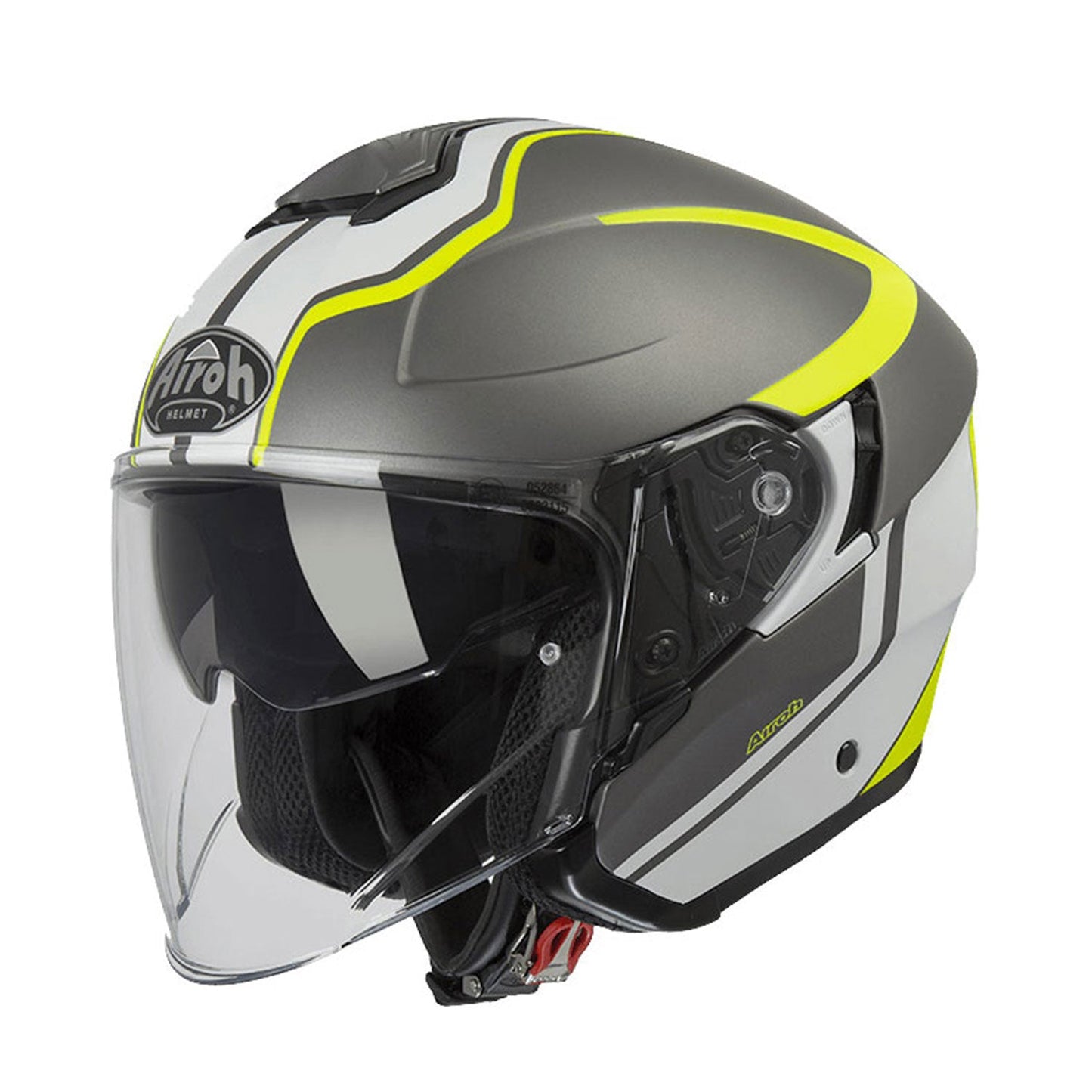 Airoh Hunter Helmet Soul Anthracite/Yellow Matt