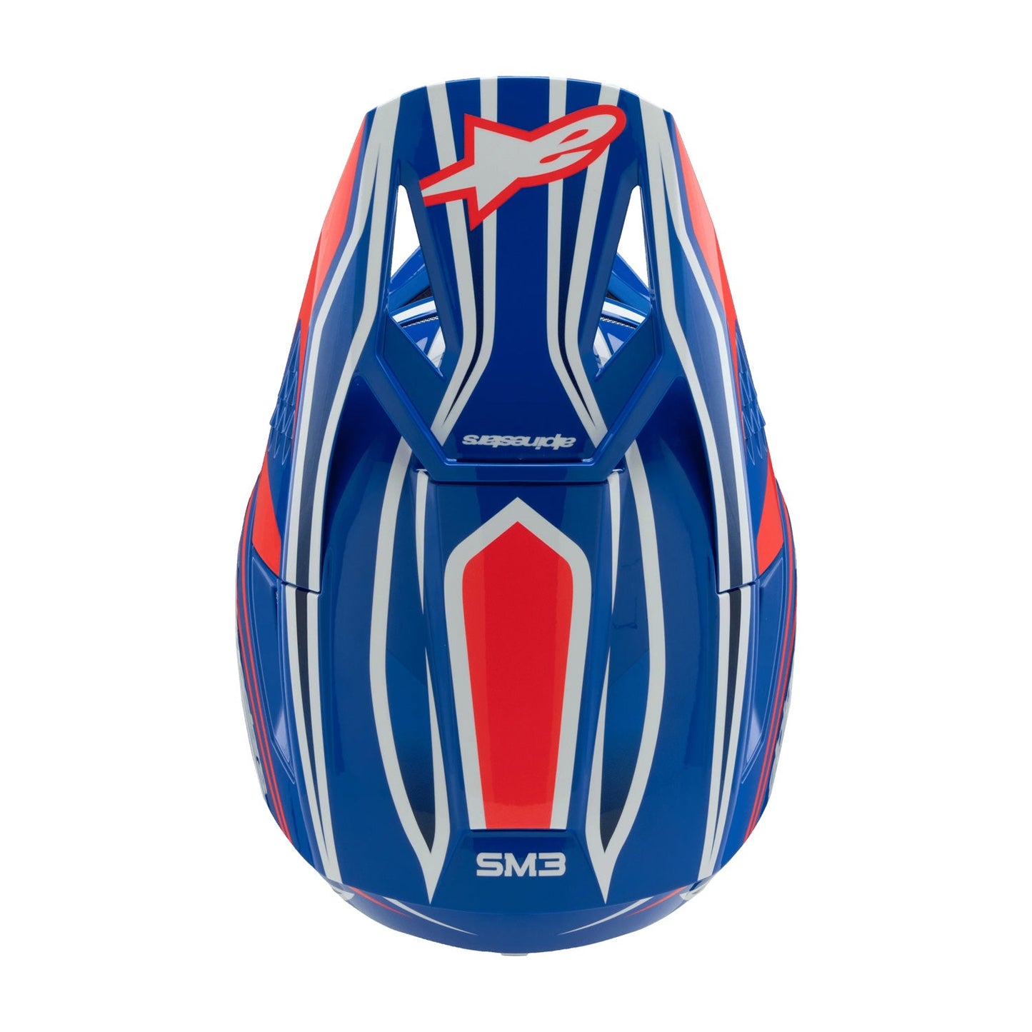 Alpinestars SM3 Youth Wurx Blue/Red/White/Black Gloss