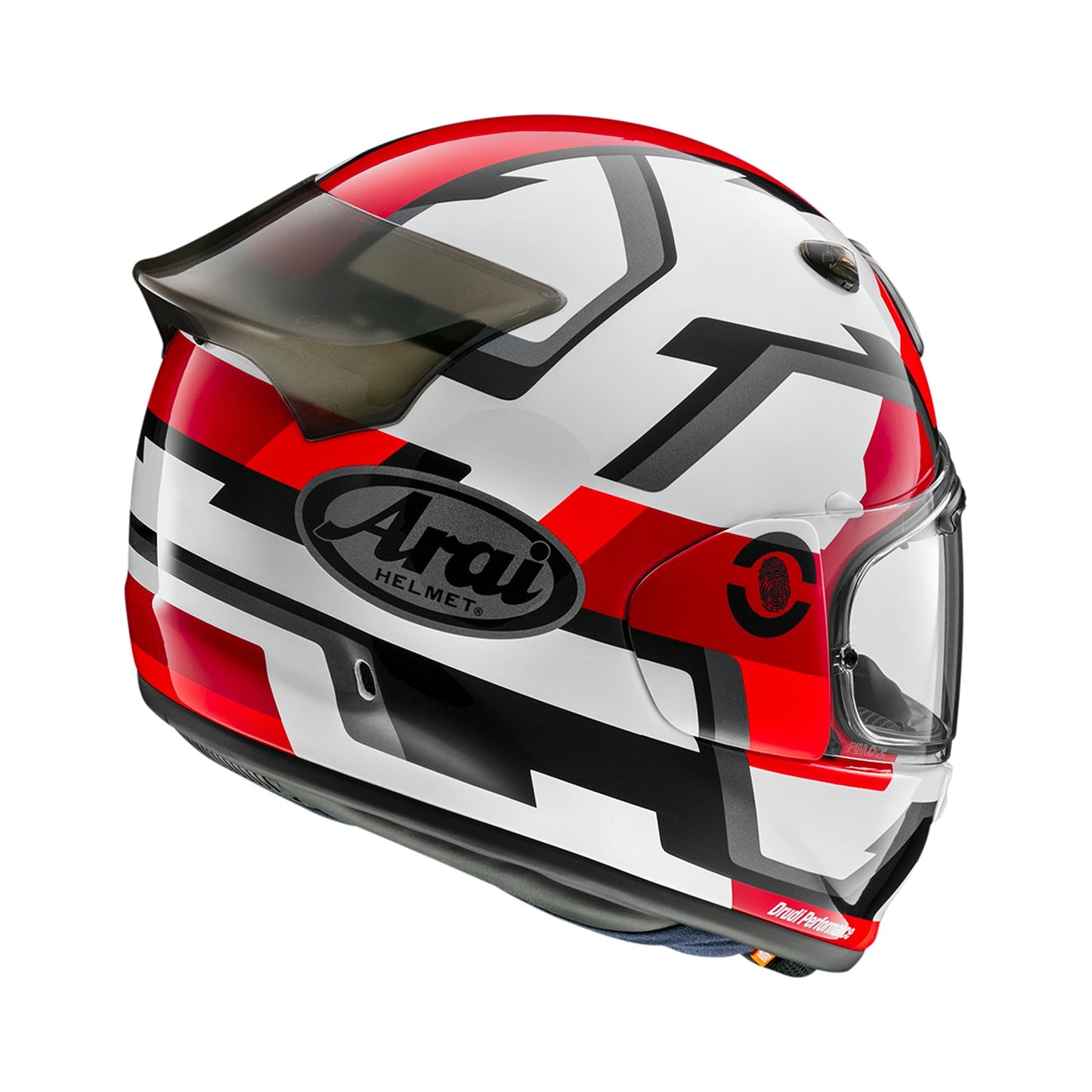 Arai Quantic Helmet Face Red Gloss