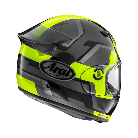 Arai Quantic Helmet Face Yellow Fluo Matt