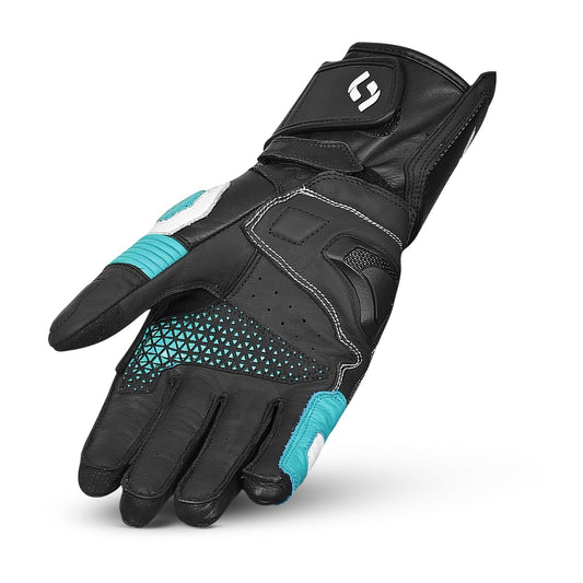 SHUA RANGER PRO GUANTI DE DONNA NERO BIANCO TURQUISE