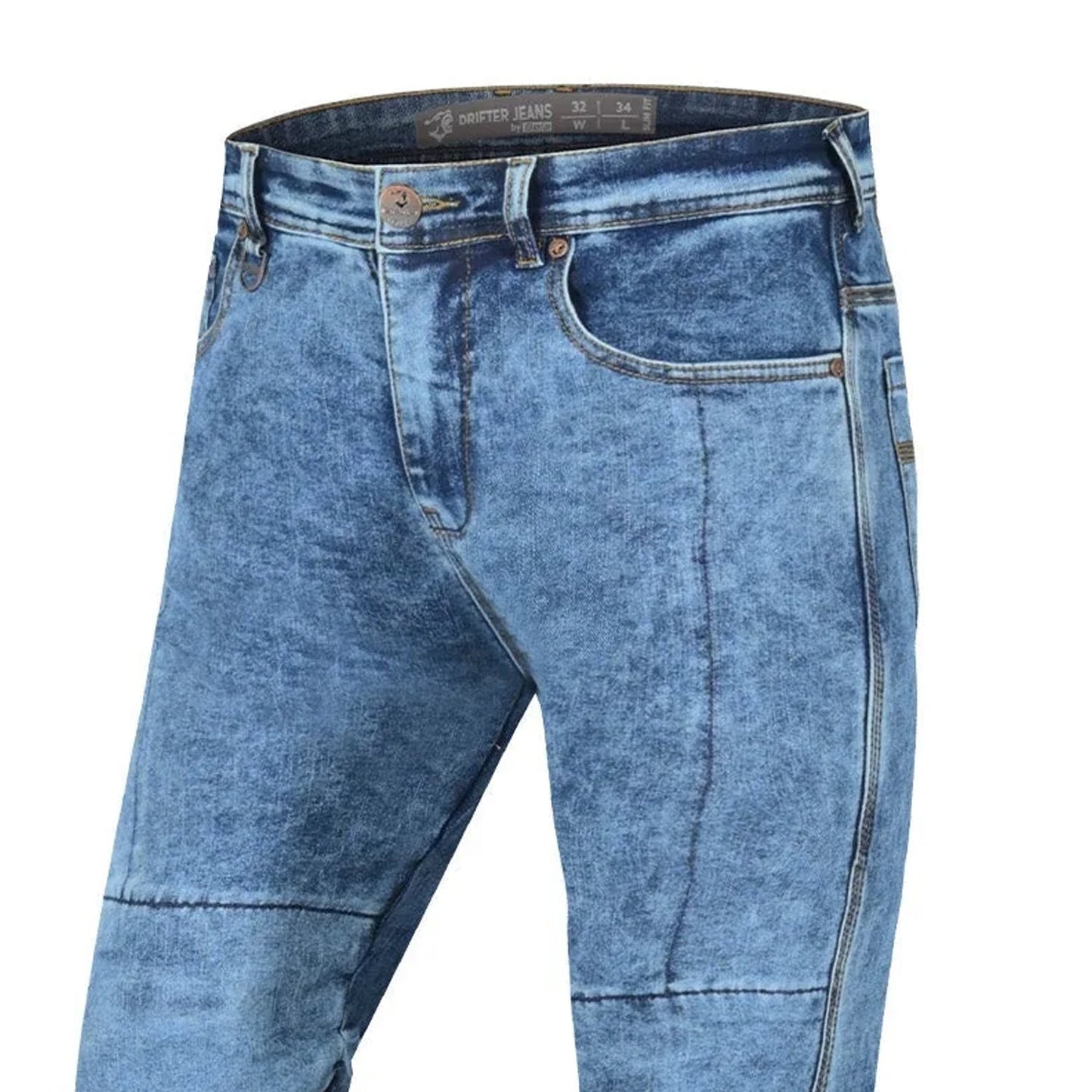 BELA DRIFTER PANTALONI DE UOMO JEANS 32L RANDOM BLU