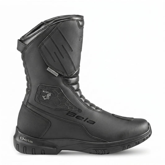 BELA GLADIATOR STIVALI DE MOTO TOURING PELLE NERO