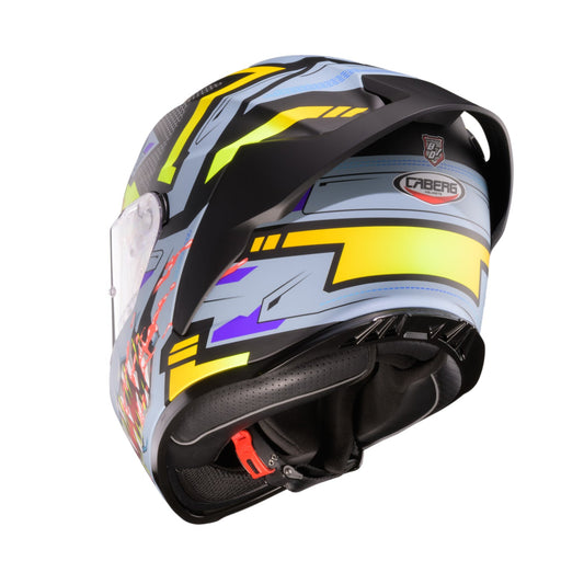 Caberg Roxter Helmet Hunter Matt Black/Grey/Yellow Fluo