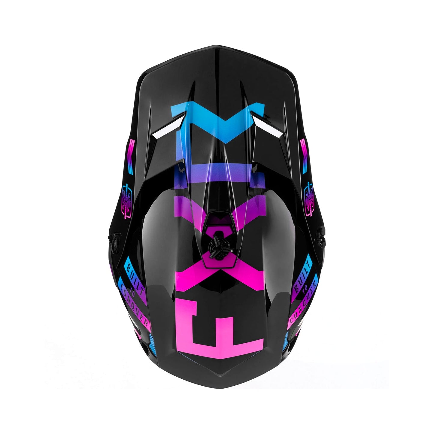 FXR Clutch Helmet Gladiator Candy Blue/Pink Matt
