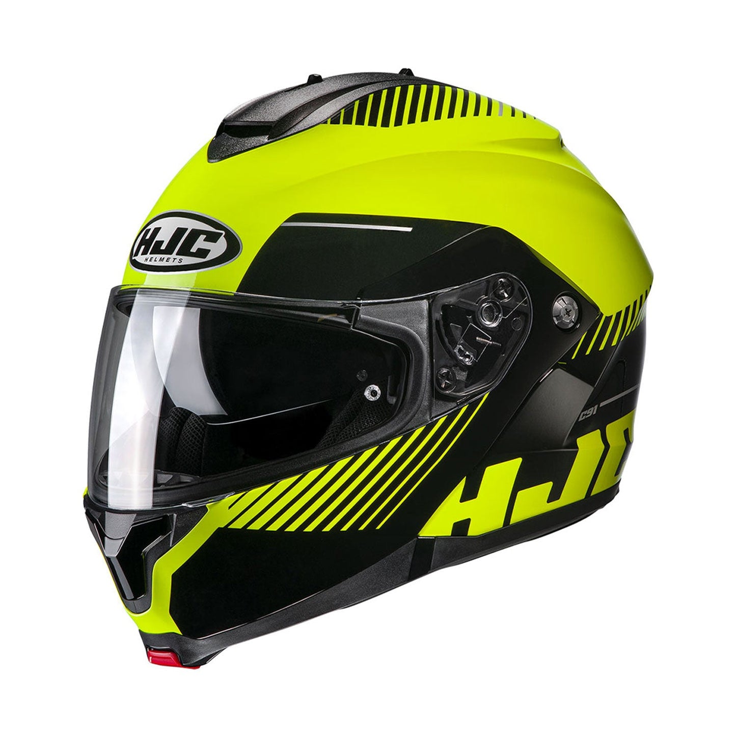 HJC C91 Helmet Prod MC3H Black/Yellow Fluo
