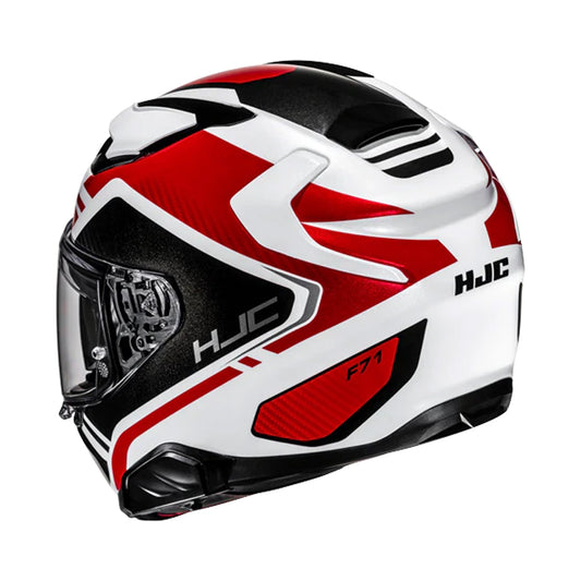 HJC F71 Helmet Tozz MC1 Black/White/Red Gloss