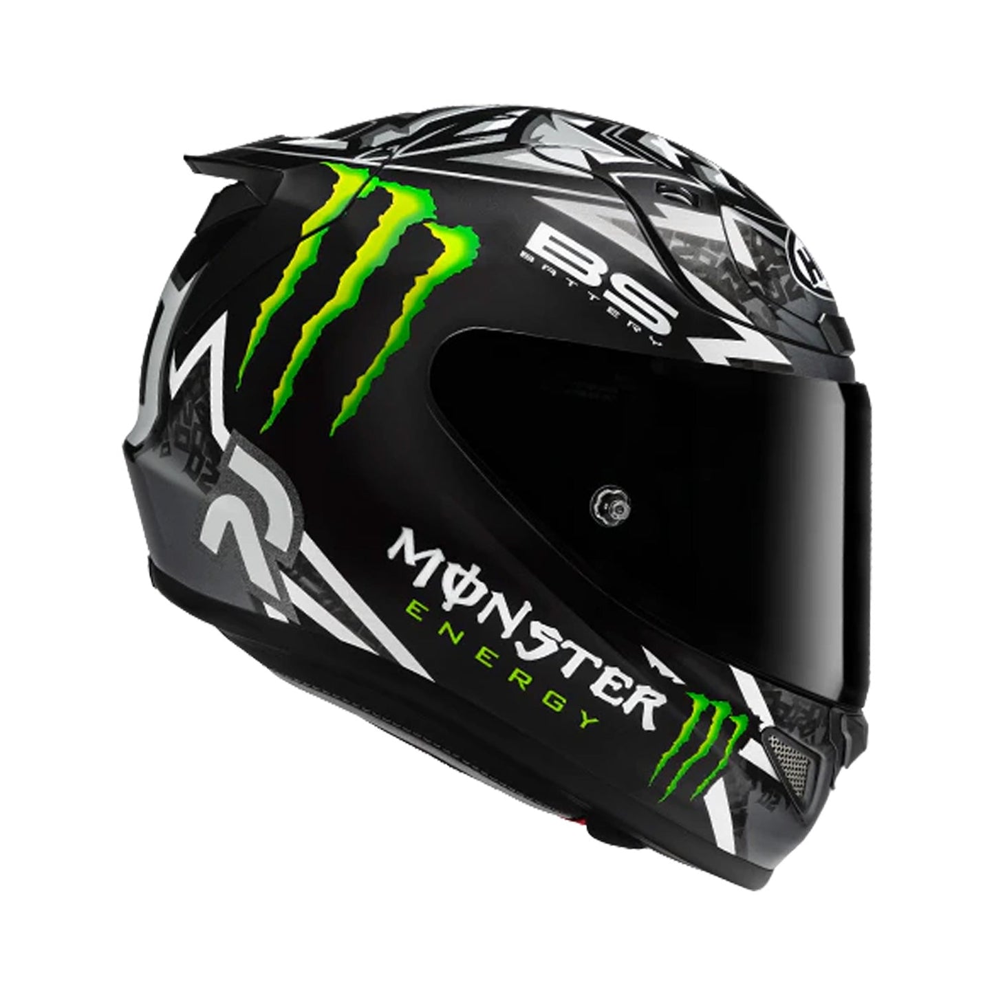 HJC Rpha12 Helmet Quartararo Replica MC5 Black/Grey Gloss