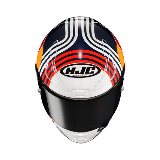 HJC Rpha1 Helmet Red Bull Austin GP Blue/White/Red Gloss