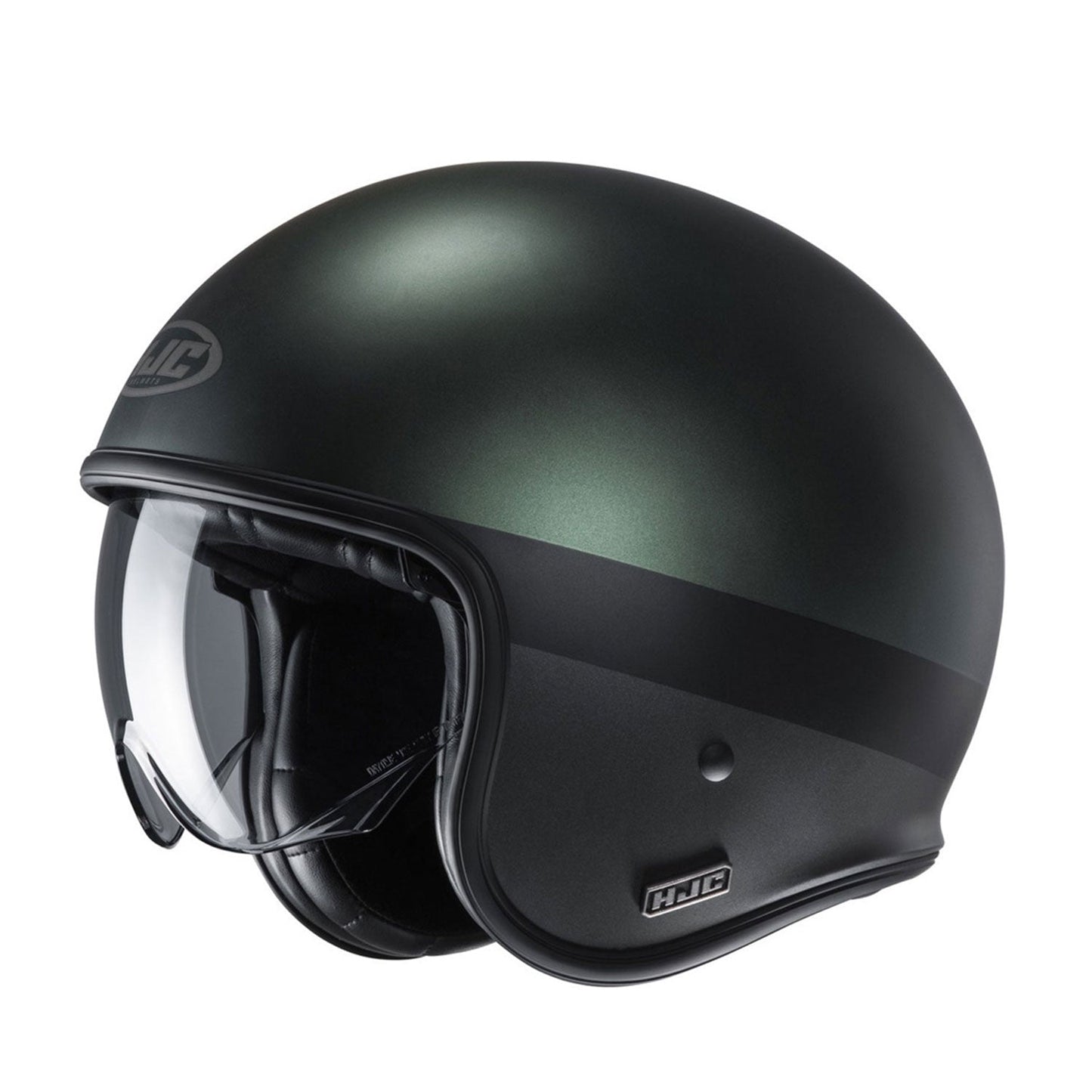 HJC V30 Helmet Perot MC4SF Green/Black Matt