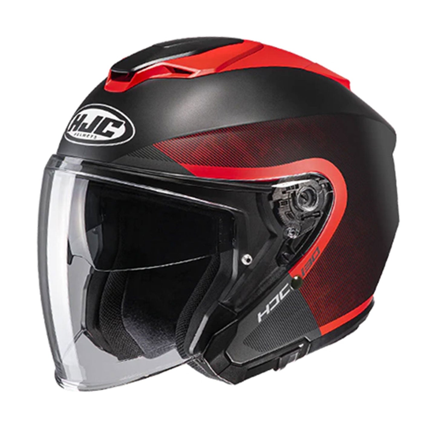 HJC i30 Helmet Dexta MC1SF Black/Red Matt