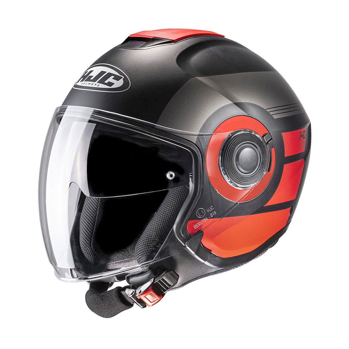 HJC i40 Helmet Spina MC1SF Black/Red Matt