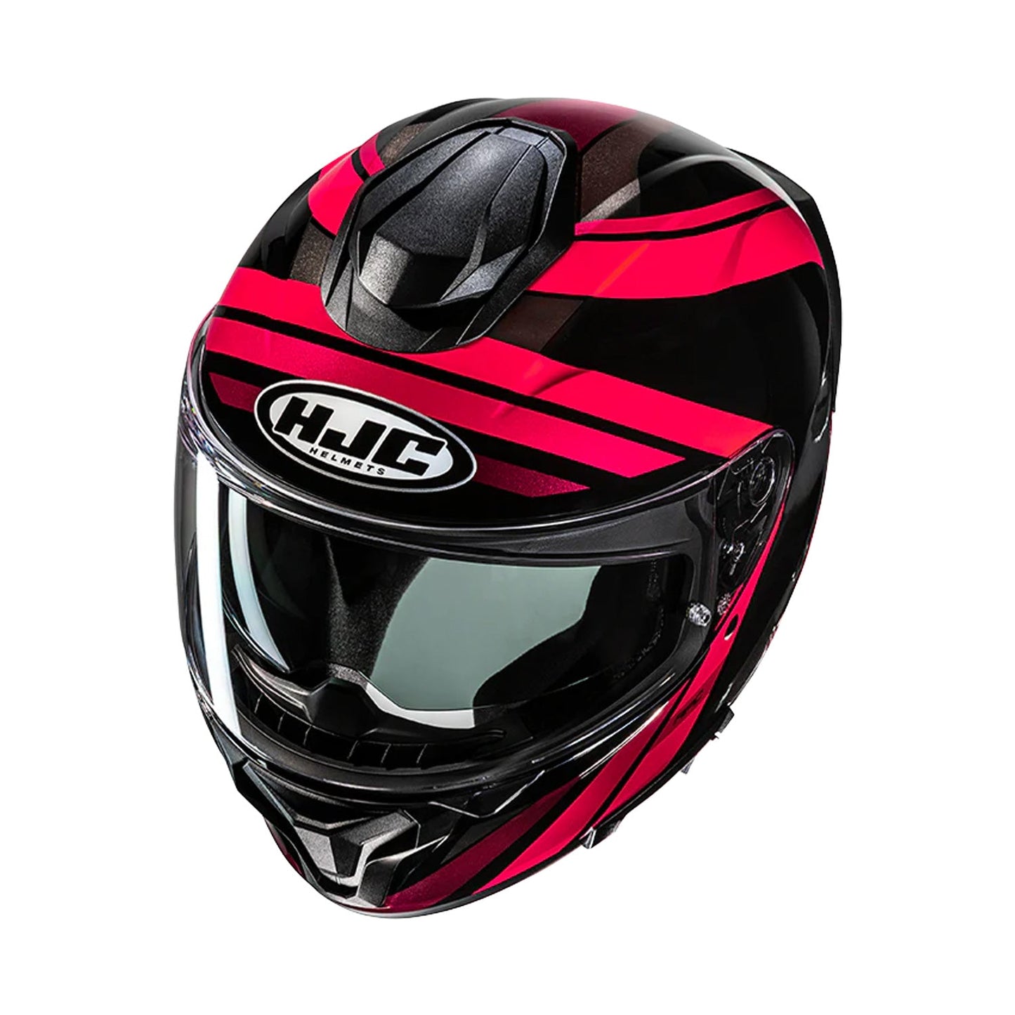 HJC C71 Helmet Faber MC1 Black/Red Gloss
