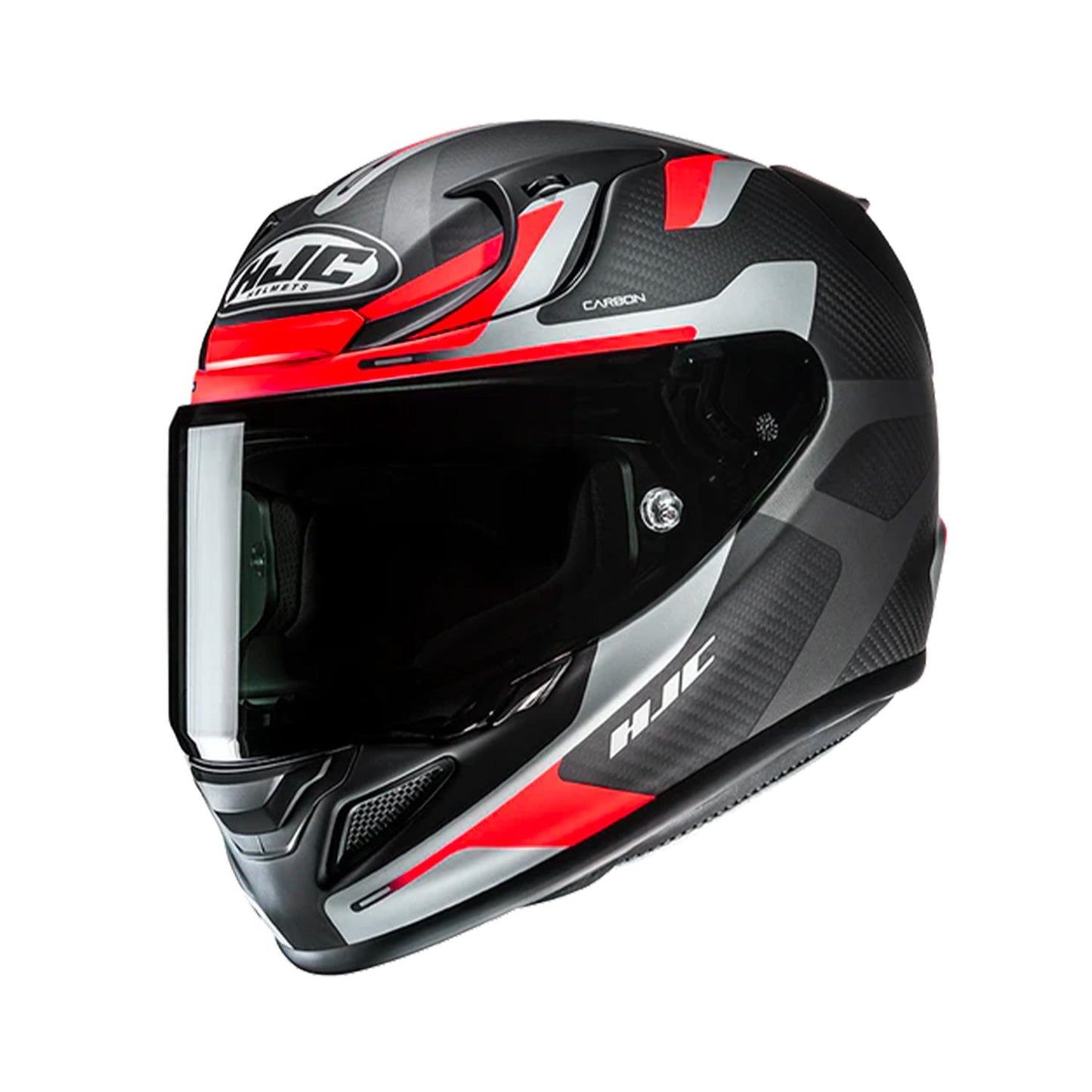 HJC Rpha12 Carbon Helmet Xentra MC6HSF Grey/Red Matt