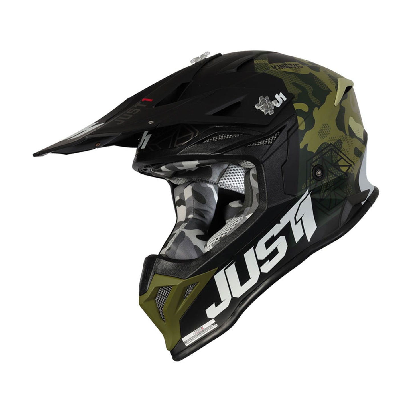 Just1 J39 Kinetic Camo Army Green Black