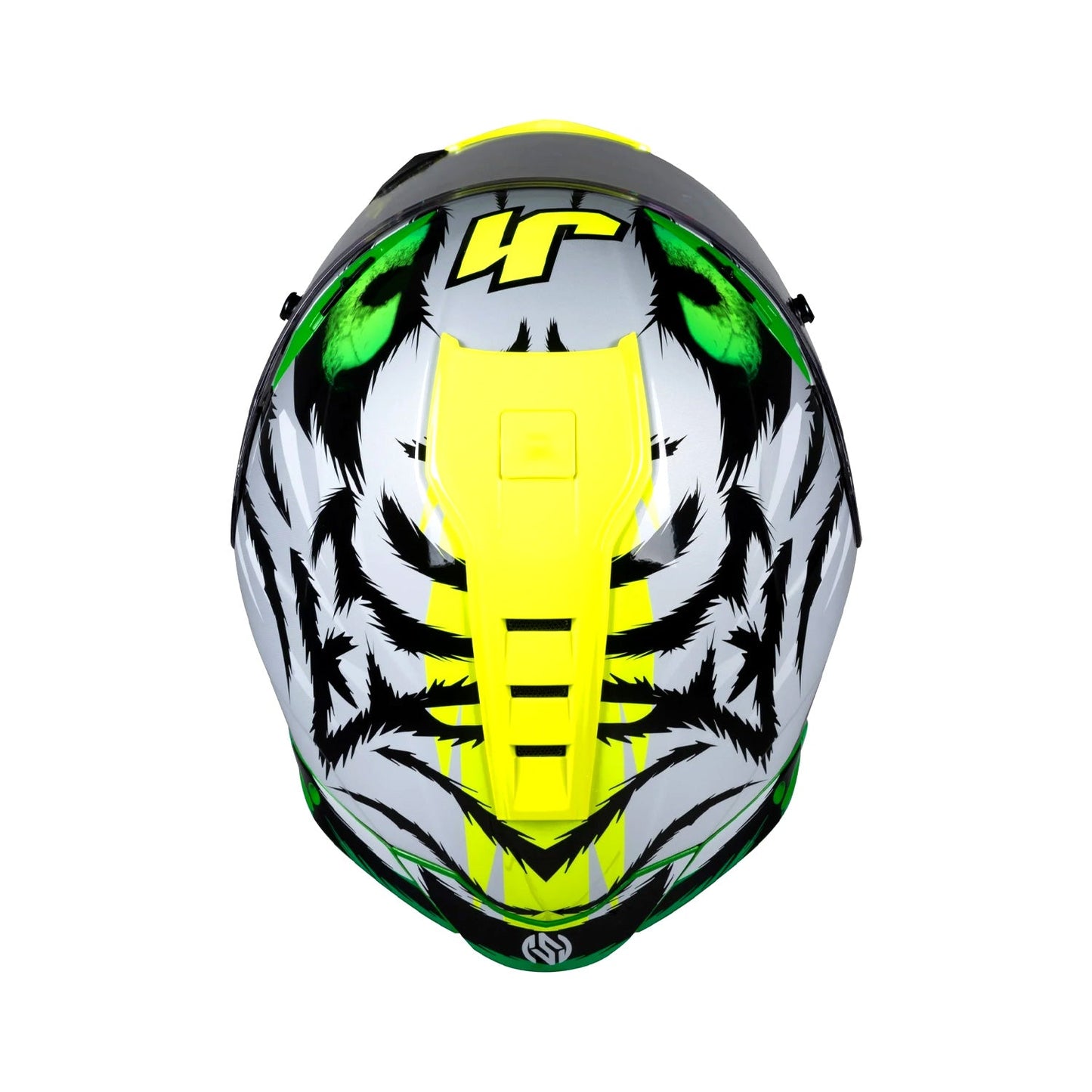 Just1 J-Gpr 22.06 Bassani Replica Carbon Green/Yellow Fluo Gloss