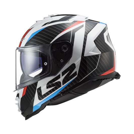 LS2 Storm II Helmet Racer Red/Blue Matt