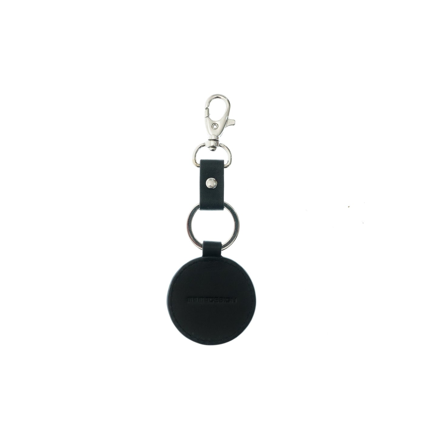 Momodesign Portachiavi in Pelle con logo a rilievo