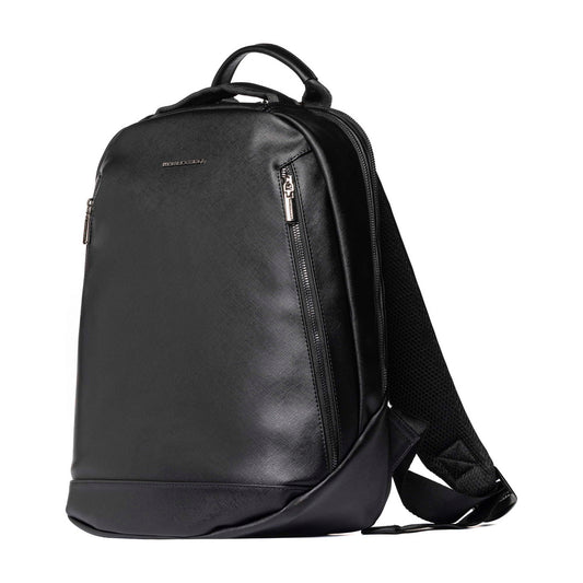 Momodesign zaino business Work saffiano medio in saffiano PU nero