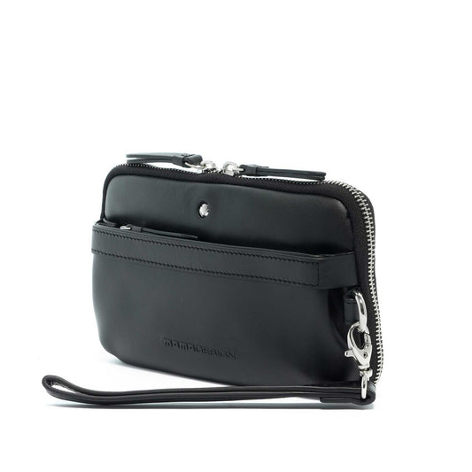 Momodesign Pouch in Pelle Nero