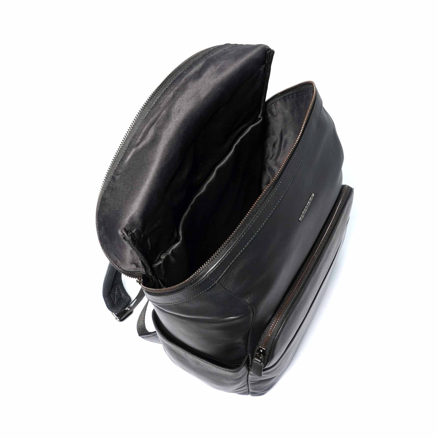 Momodesign Zaino Madrid grande in pelle nera