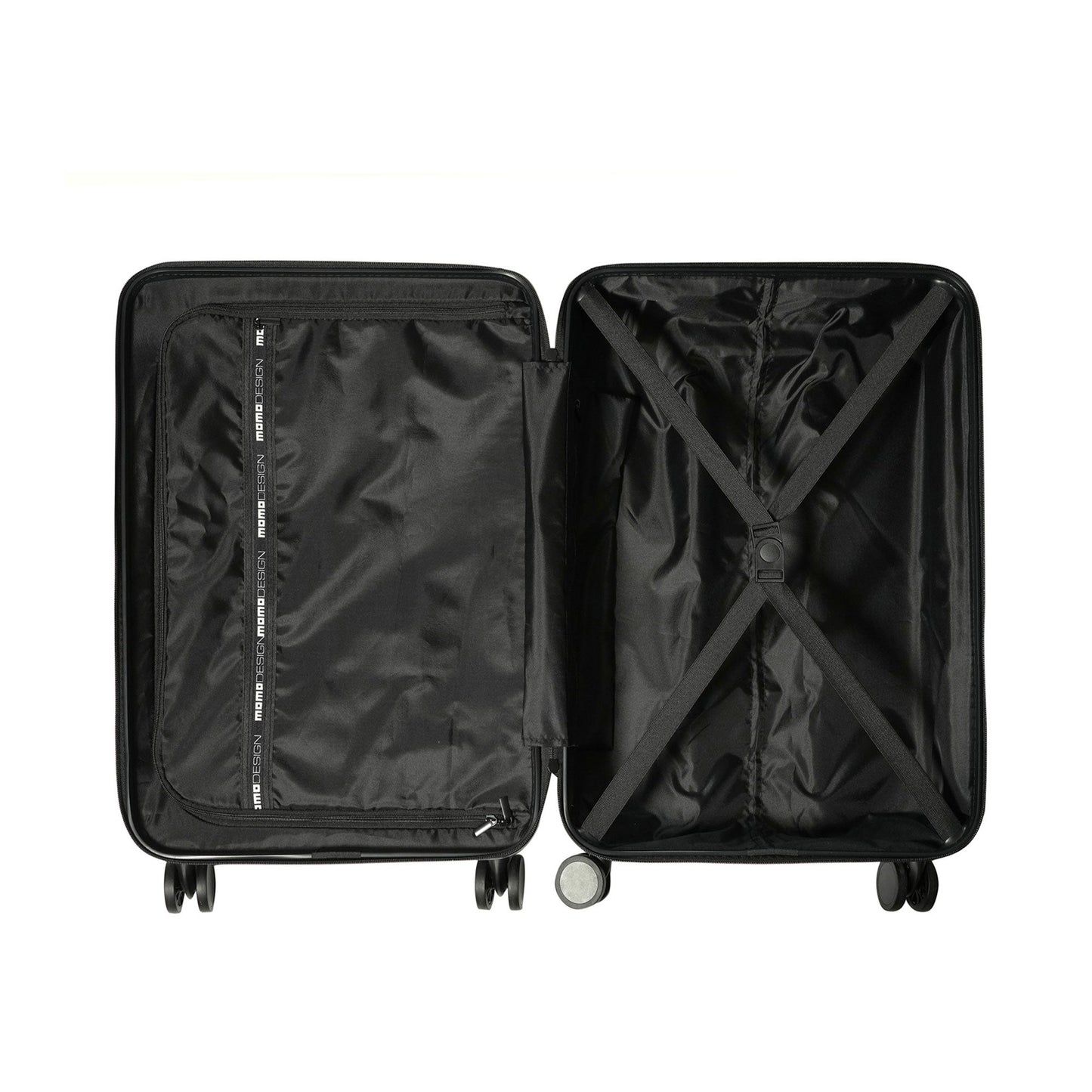 MOMODESIGN Trolley medio nero decal bianca