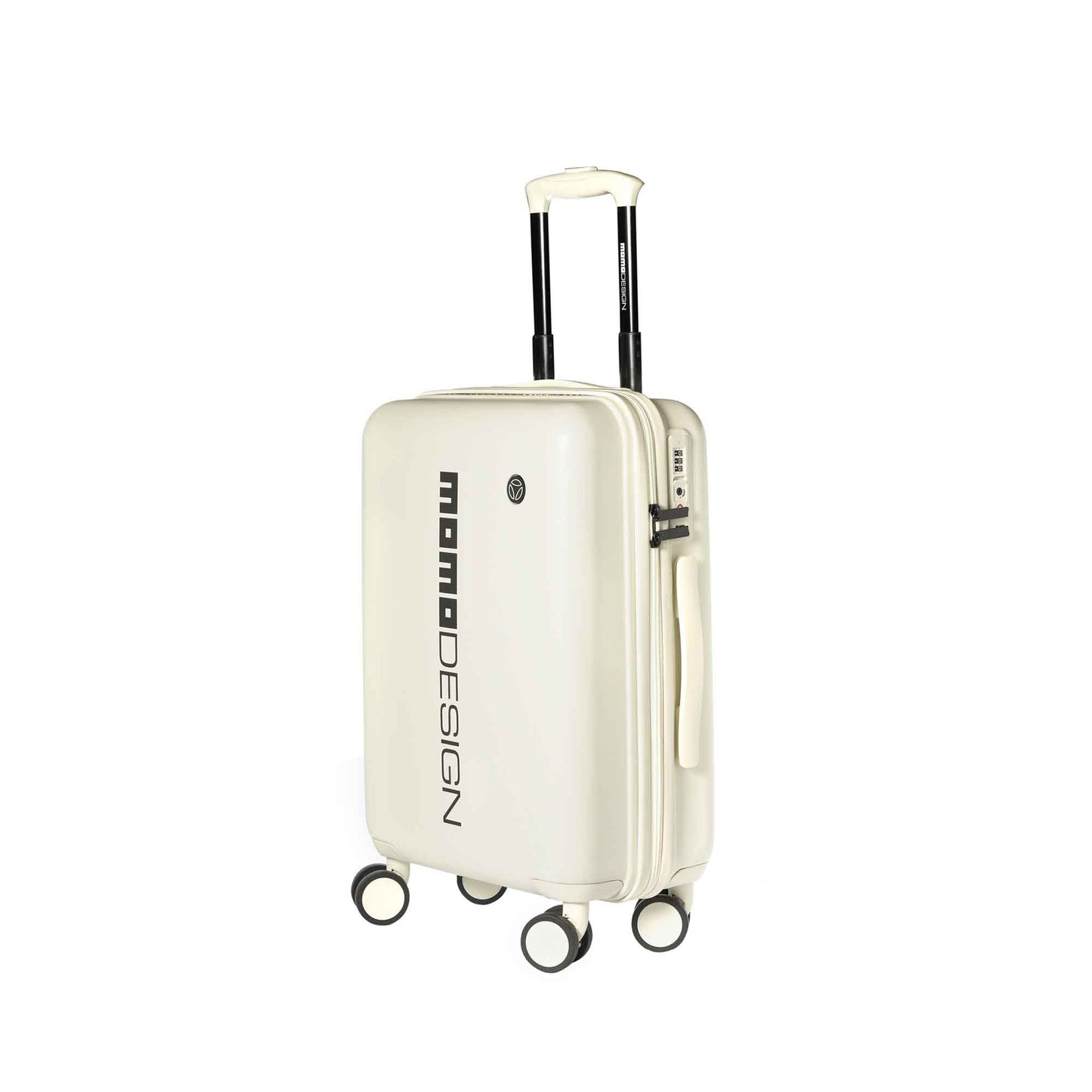 MOMODESIGN Trolley piccolo bianco decal nera
