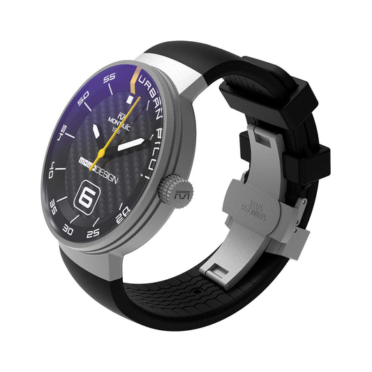 MOMODESIGN X Montjuïc Orologio Urban Pilot SANDBLASTED