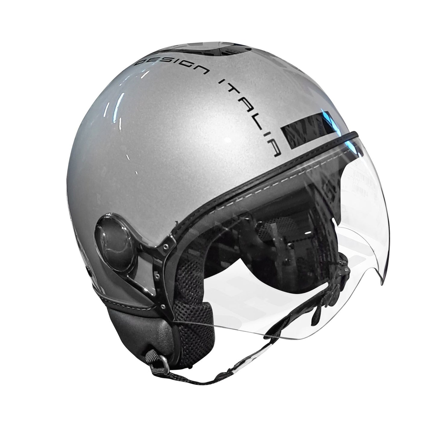 New Max Idi Zerotre Helmet Silver