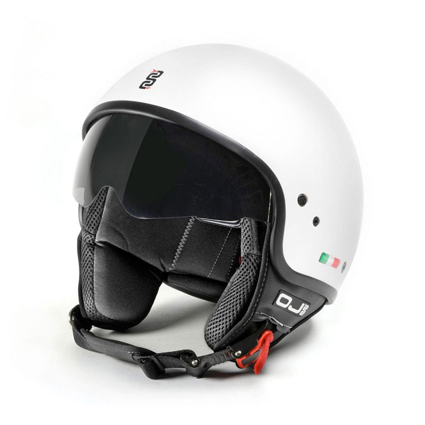 OJ Foglia Helmet Pearl White Gloss