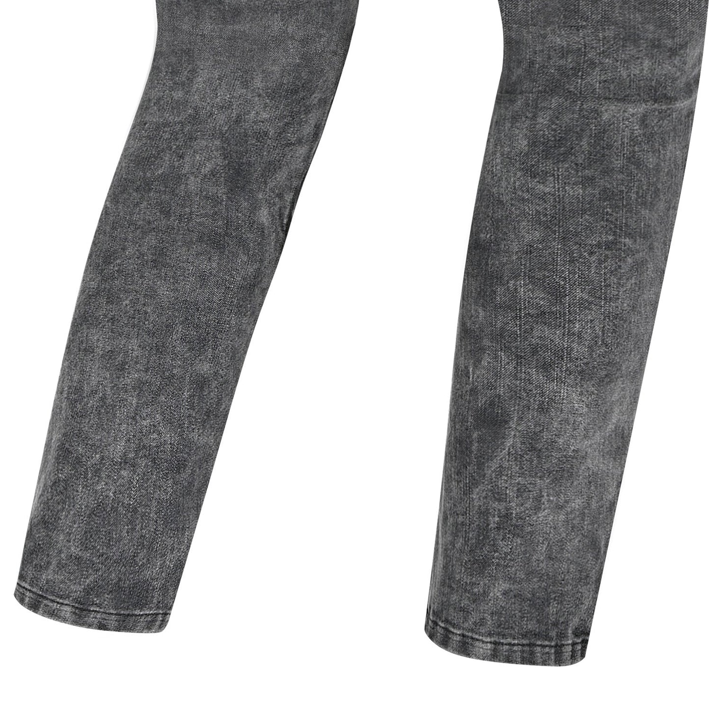 R-TECH VALENCIA PANTALONI DE DONNA DENIM JEANS RANDOM NERO